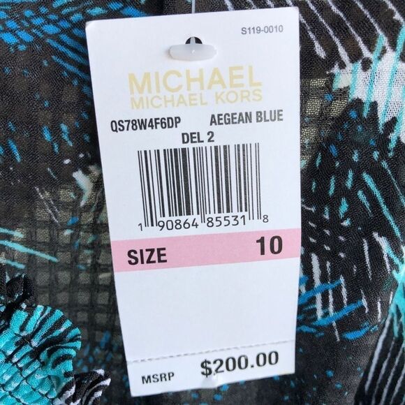 Michael Kors Blue dress  - Picture 6 of 7